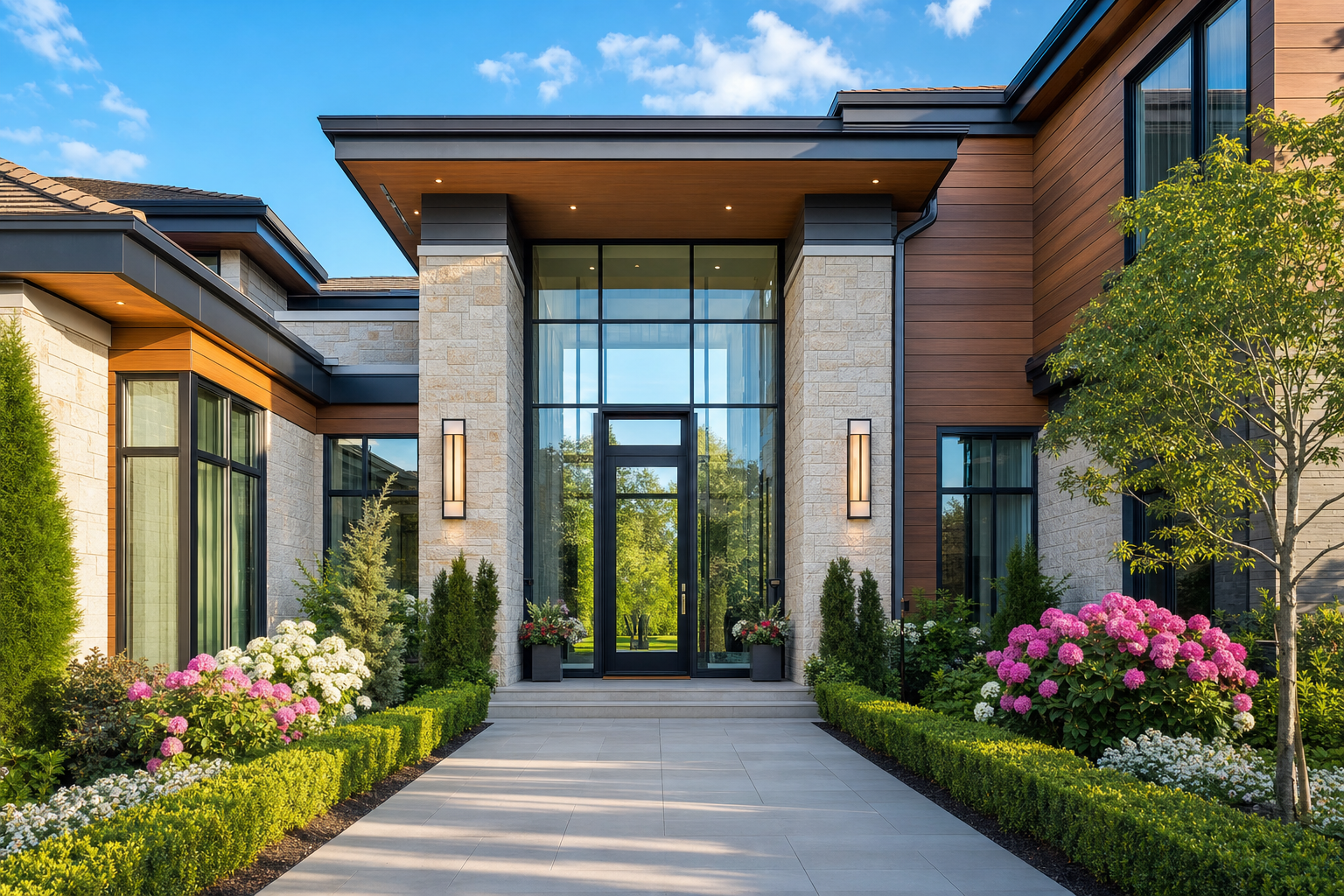 Custom residential home build and renovation by Lodestone Construction Services